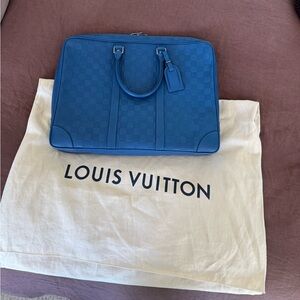 Louis Vuitton Damier Infini Leather Porte-Documents Voyage Briefcase